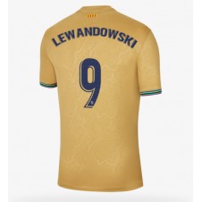 Barcelona Robert Lewandowski #9 Bortedrakt 2022-23 Kortermet